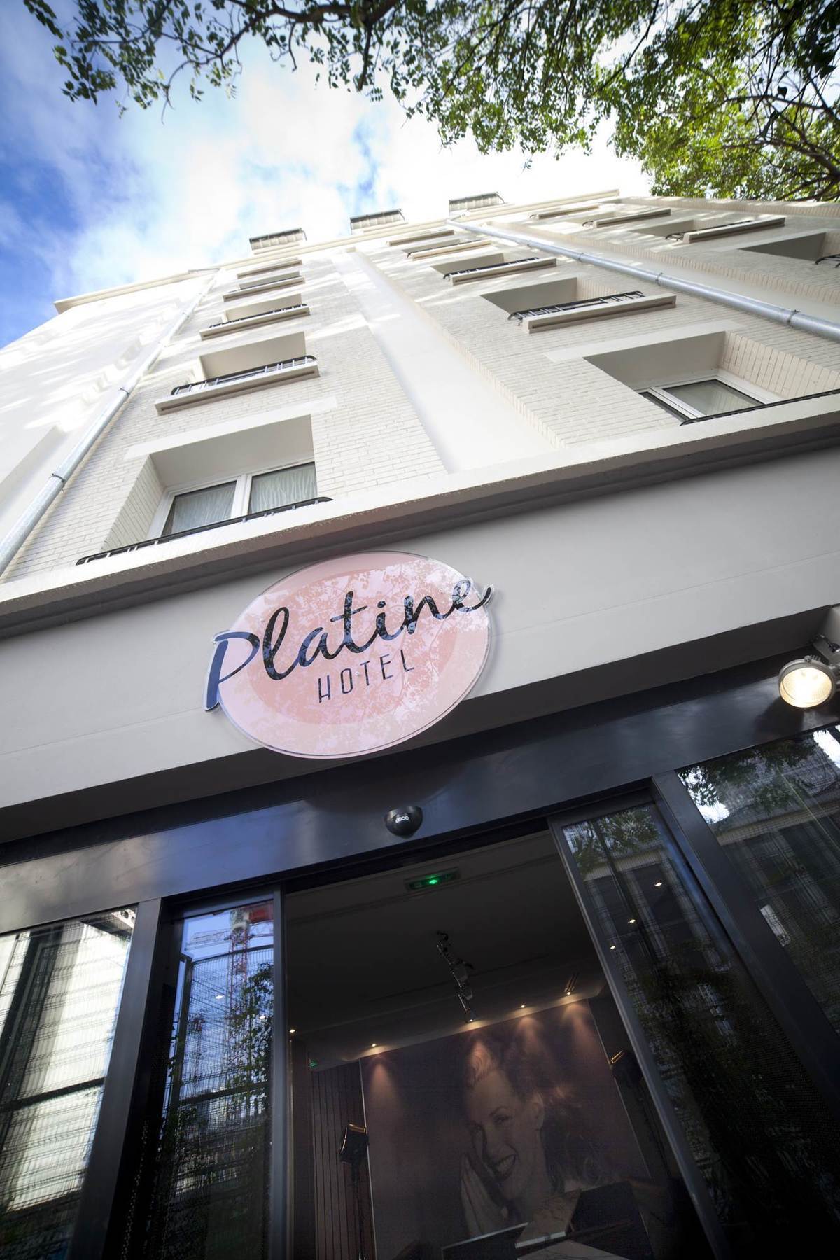 Platine Hotel Paris Exterior photo